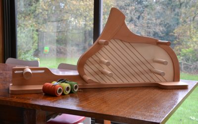 Harp Inkle Loom : un nouveau métier à l&rsquo;atelier !