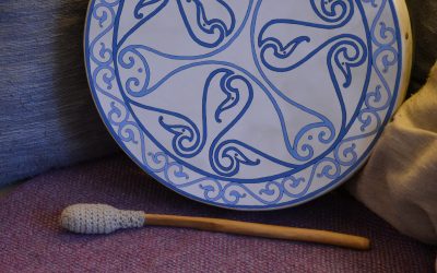 Nouveau tissage : housse de tambour