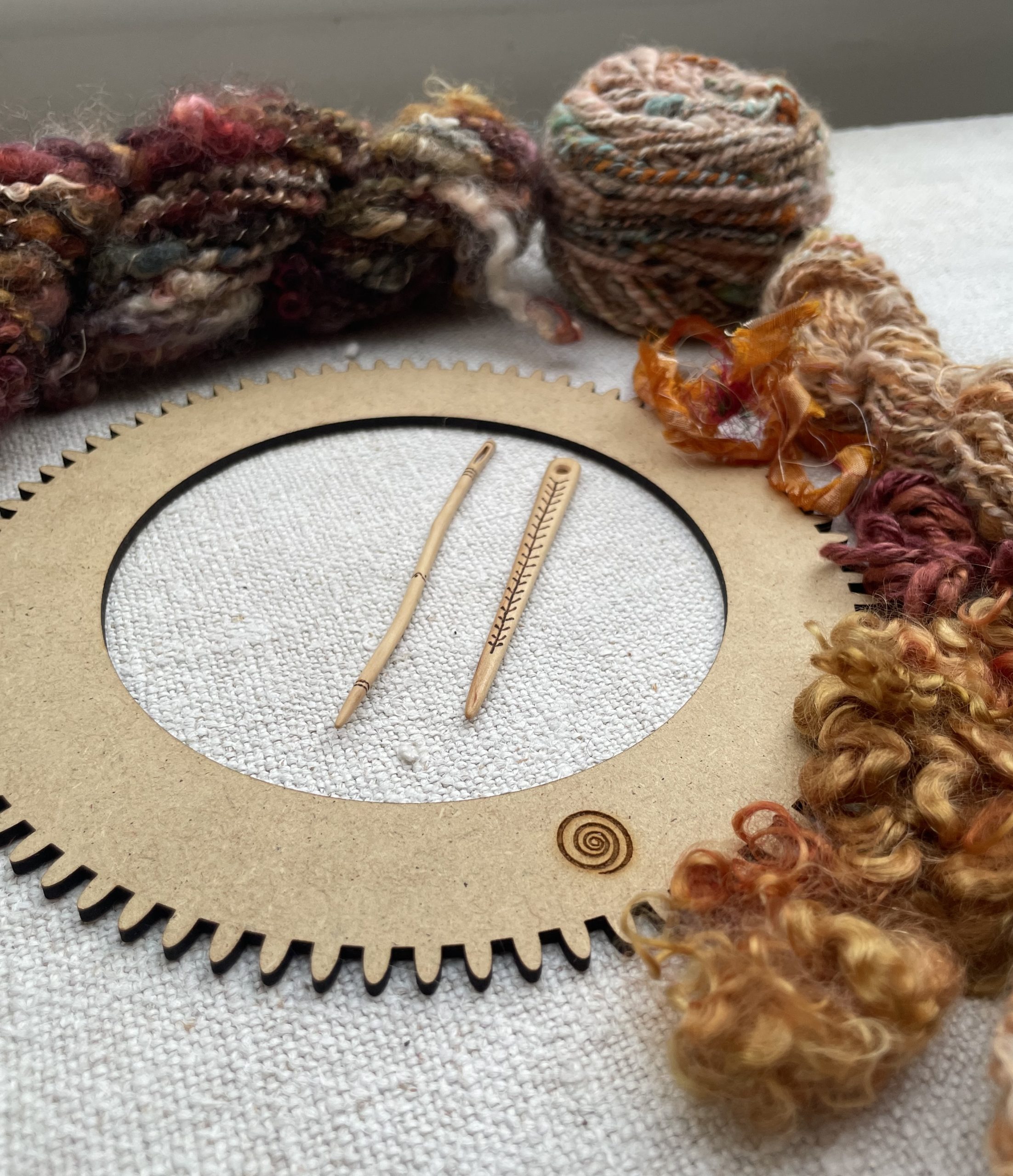 Duo de métiers à tisser Cercle – Image 7